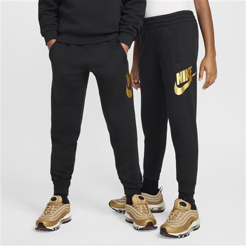 Nike Club Fleece-joggers til større børn - sort