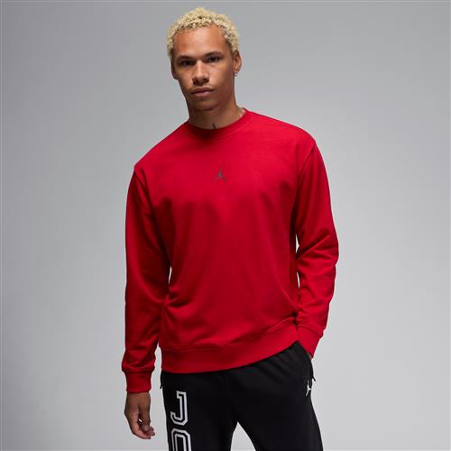 Jordan Sport Crossover Dri-FIT-sweatshirt med rund hals til mænd - rød