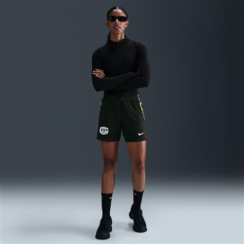 Australien 2025/26 Stadium Away Nike Dri-FIT Replica-fodboldshorts til kvinder - grøn