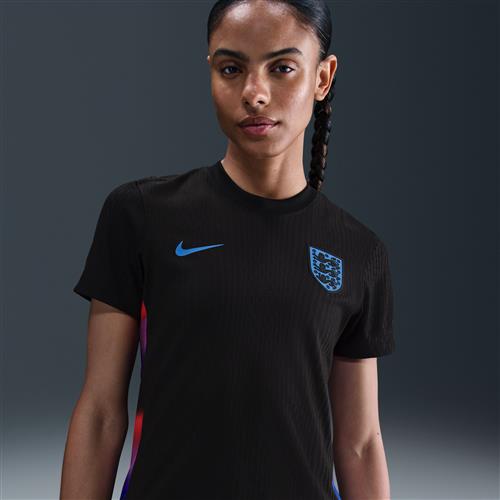England 2025 Match Away (kvindehold) Nike Dri-FIT ADV Authentic-fodboldspillertrøje til kvinder - sort