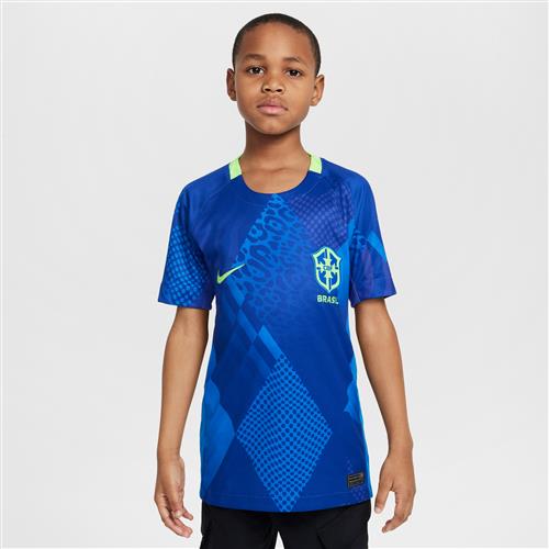 Brasilien 2025 Stadium Away (kvindehold) Nike Dri-FIT Replica-fodboldspillertrøje til større børn - blå