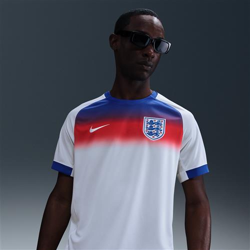 England 2025 Stadium Home (kvindehold) Nike Dri-FIT Replica-fodboldspillertrøje til mænd - blå