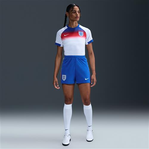 England 2025/26 Stadium Home Nike Dri-FIT Replica-fodboldshorts til kvinder - blå