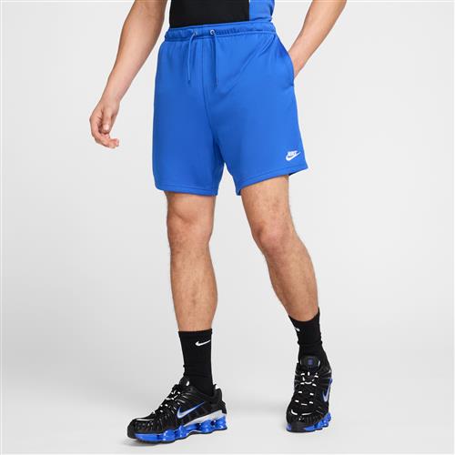 Nike Club Flow-shorts i mesh til mænd - blå