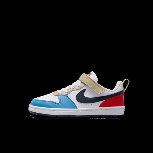 Nike Court Borough Low Recraft-sko til mindre børn - hvid