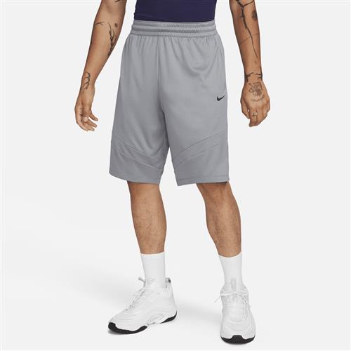 Nike Icon Dri-FIT-basketballshorts til mænd (28 cm) - grå