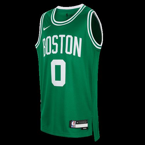 Jayson Tatum Boston Celtics 2023/24 Icon Edition Nike NBA Swingman-trøje til større børn - grøn