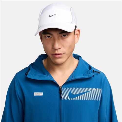 Ustruktureret Nike Dri-FIT ADV Fly AeroBill AeroAdapt-kasket - hvid