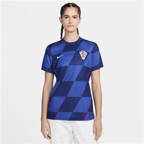 Kroatien 2024/25 Stadium Away Nike Dri-FIT Replica-fodboldtrøje til kvinder - blå