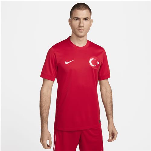 Tyrkiet 2024/25 Stadium Away Nike Dri-FIT Replica-fodboldtrøje til mænd - rød