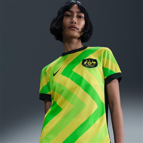 Australien 2025/26 Stadium Home Nike Dri-FIT Replica-fodboldtrøje til kvinder - gul