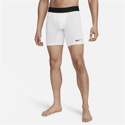 Nike Pro Dri-FIT-fitnessshorts til mænd - hvid