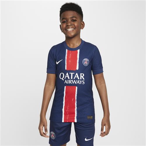 Paris Saint-Germain 2024/25 Match Home Nike Dri-FIT ADV-fodboldtrøje til større børn - blå