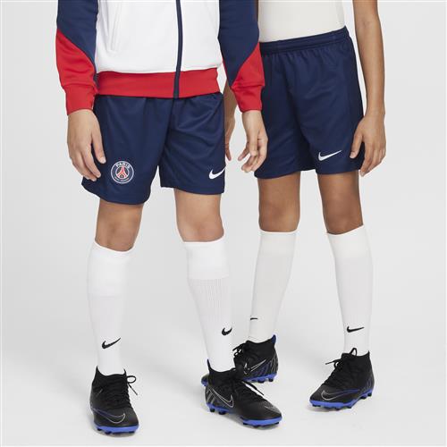 Paris Saint-Germain 2024/25 Stadium Home Nike Dri-FIT-fodboldshorts til større børn - blå