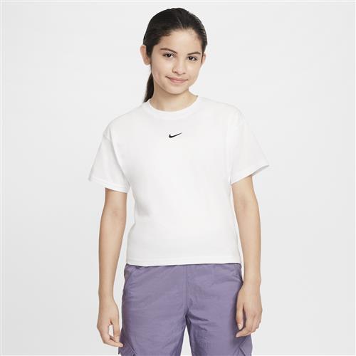 Nike Essential-T-shirt til større børn (piger) - hvid