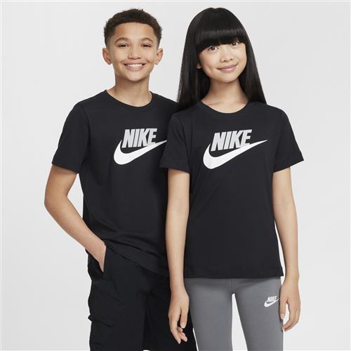 Nike -T-shirt til større børn - sort