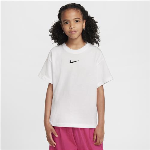 Nike Essential-T-shirt til større børn (piger) - hvid