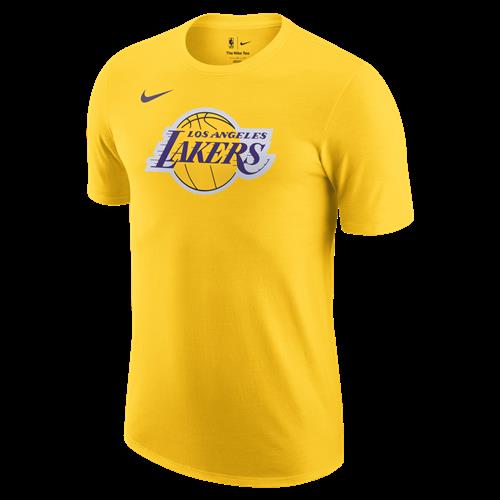 Los Angeles Lakers Essential Nike NBA-T-shirt til mænd - gul