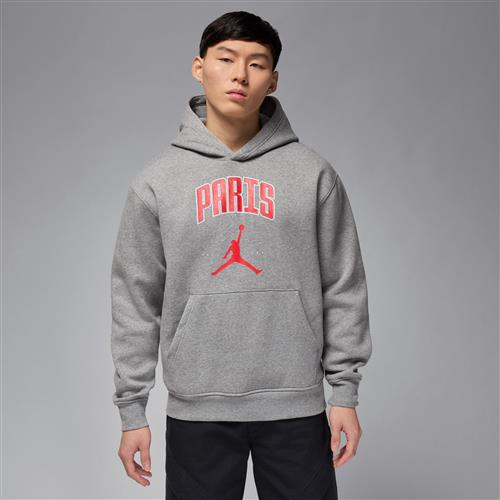 Jordan Paris-pullover-hættetrøje i fleece til mænd - grå