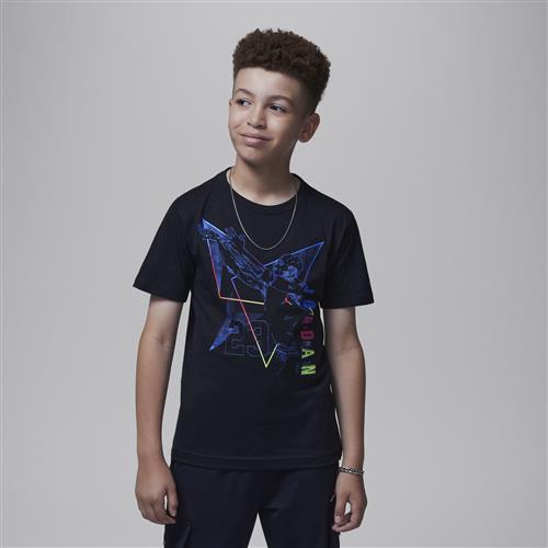 Jordan "Collect 'Em All" 23-T-shirt til større børn - sort