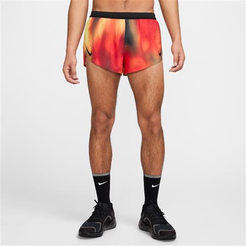 Nike AeroSwift Elite Entry Dri-FIT ADV-løbeshorts til mænd - gul