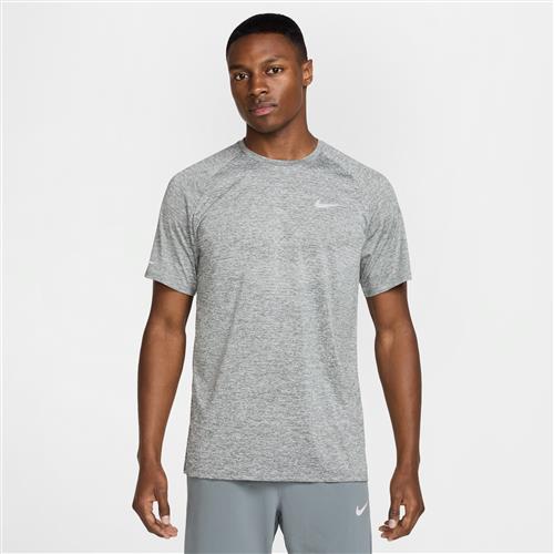 Kortærmet Nike Stride Dri-FIT ADV-løbetop til mænd - grå