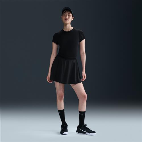 NikeCourt Ace Advantage Dri-FIT-tennisnederdel til kvinder - sort