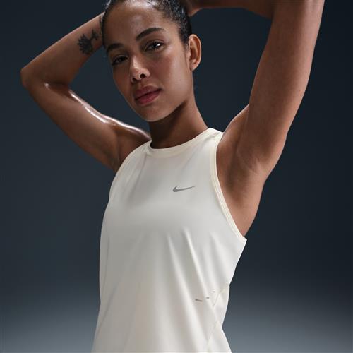 Nike Swift Dri-FIT-løbetanktop til kvinder - hvid