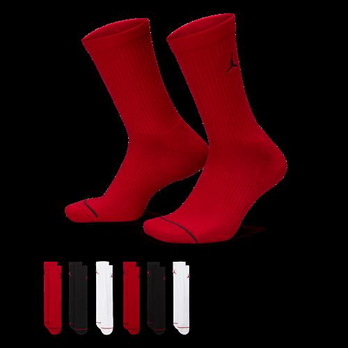 Jordan Everyday Cushioned-crewstrømper (6 par) - multifarvet