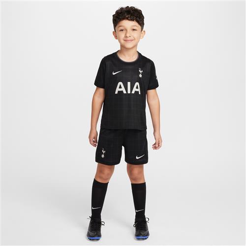 Tottenham Hotspur 2025/26 Stadium Away Nike Football Replica-sæt i tre dele til mindre børn - sort