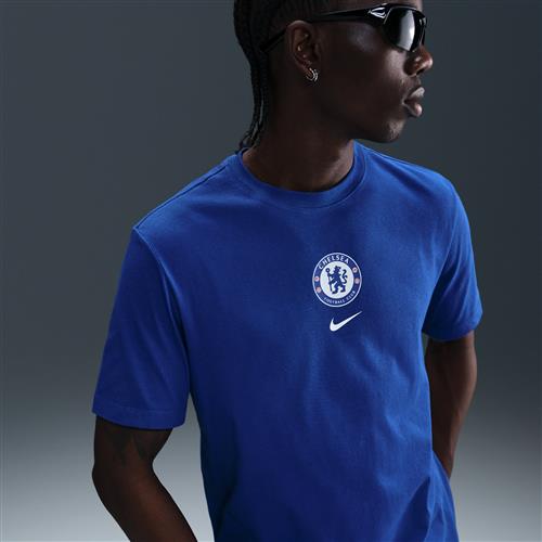 Chelsea FC Nike Football-T-shirt til mænd - blå