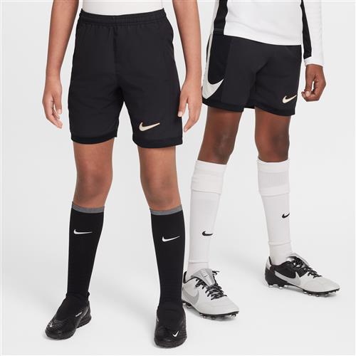 Nike Academy Dri-FIT-fodboldshorts til større børn - sort
