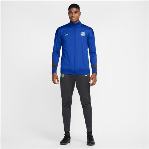 Maskinstrikket FC Barcelona Strike Third Nike Dri-FIT-fodboldtracksuit til mænd - blå