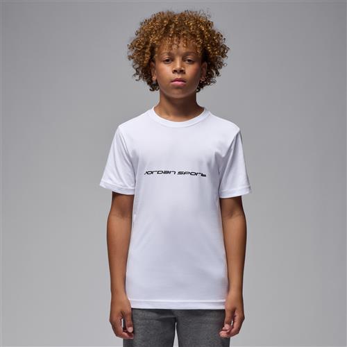Jordan Dri-FIT Sport T-shirt til større børn - hvid
