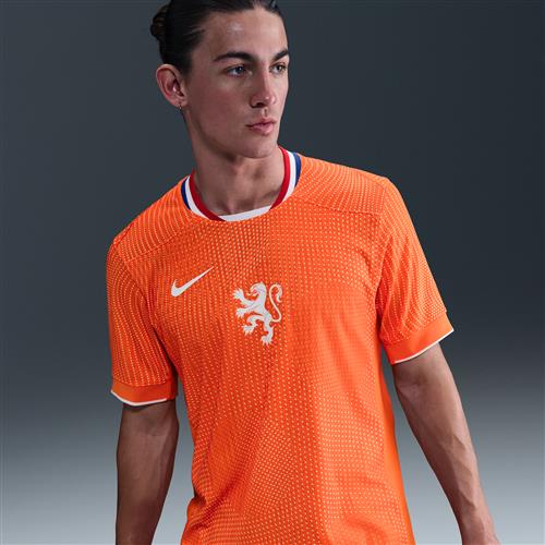 Holland 2025 Match Home (kvindehold) Nike Dri-FIT ADV Authentic-fodboldspillertrøje til mænd - Orange