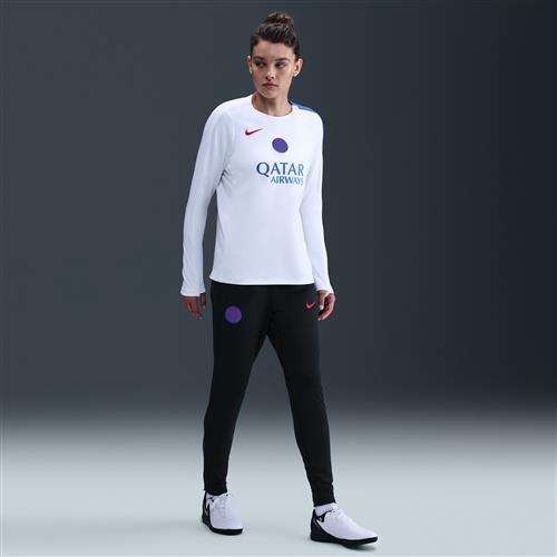 Maskinstrikkede Paris Saint-Germain Strike Third Nike Dri-FIT Total 90-fodboldbukser til kvinder - sort