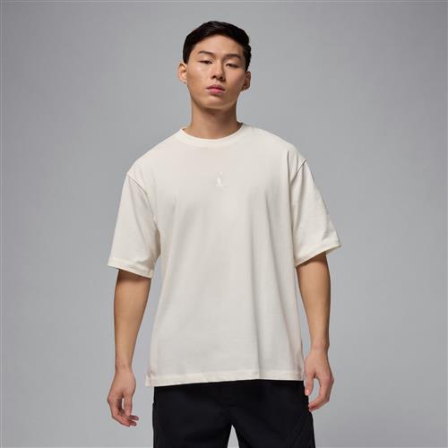 Oversized Jordan Flight Essentials-T-shirt til mænd - hvid