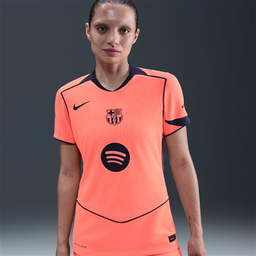 FC Barcelona 2025/26 Match Third Nike Dri-FIT ADV Total 90 Authentic-fodboldtrøje til kvinder - Orange