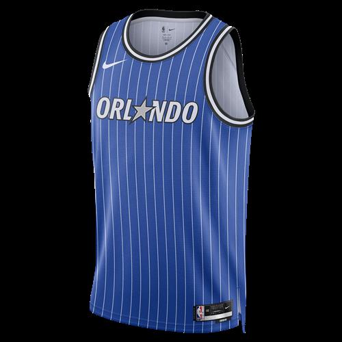 Orlando Magic 2025/26 Icon Edition Nike Dri-FIT NBA Swingman-trøje til mænd - blå