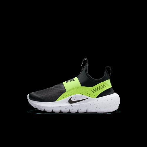 Nike Flex Runner 4-sko til mindre børn - sort