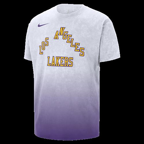 Los Angeles Lakers Essential City Edition Nike NBA Max90-T-shirt til mænd - hvid