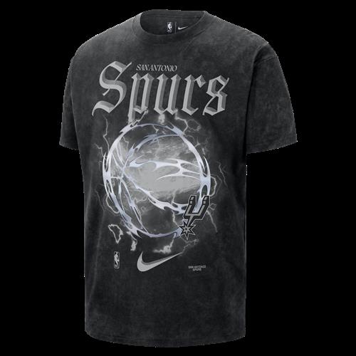 San Antonio Spurs Courtside "Halloween" Nike NBA Max90-T-shirt til mænd - sort