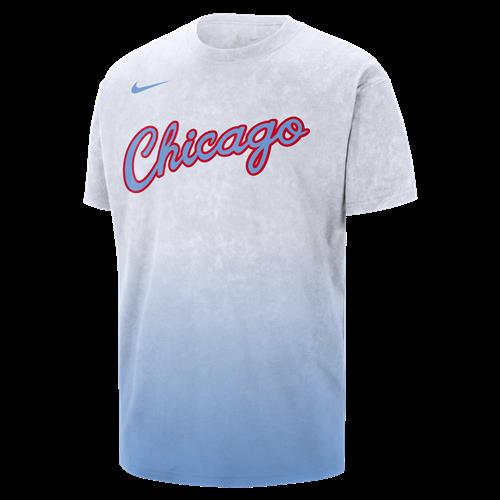 Chicago Bulls Essential City Edition Nike NBA Max90-T-shirt til mænd - hvid