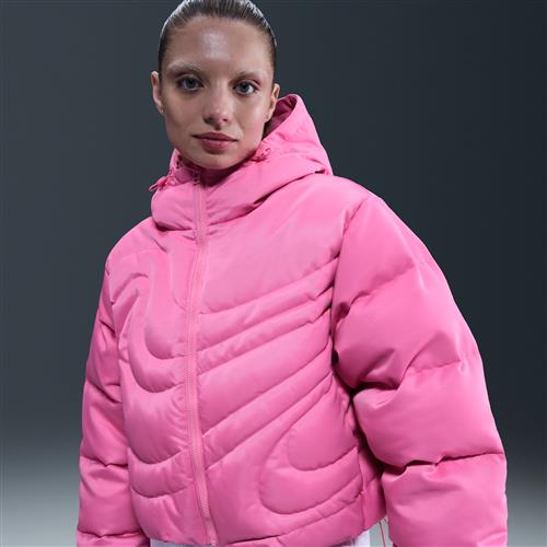 Oversized Nike Swoosh Series Therma-FIT-dynejakke til kvinder - Pink