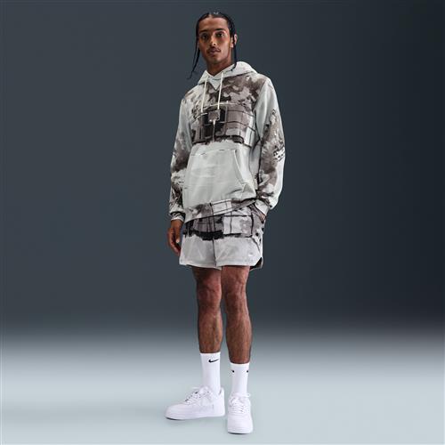 Nike Dri-FIT-basketballshorts i mesh (123 cm) til mænd - grå