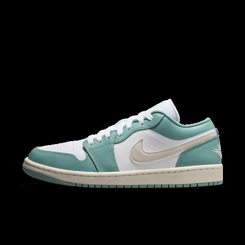 Air Jordan 1 Low-sko til kvinder - hvid