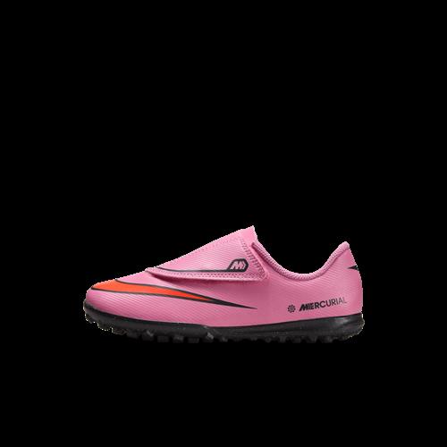 Nike Jr. Mercurial Vapor 16 Club-Low top-fodboldsko til grus til mindre børn - Pink
