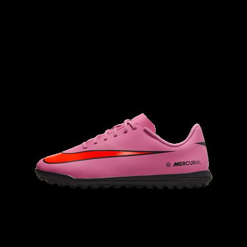 Nike Jr. Mercurial Vapor 16 Club TF Low-Top-fodboldsko til mindre/større børn - Pink