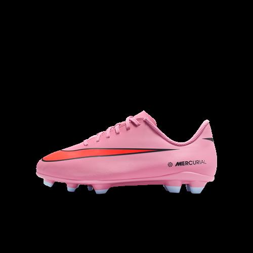 Nike Jr. Mercurial Vapor 16 Club MG Low-Top-fodboldstøvler til små/større børn - Pink