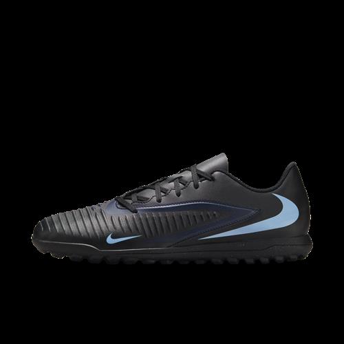 Nike Phantom 6 Low Club-fodboldsko til grus - sort
